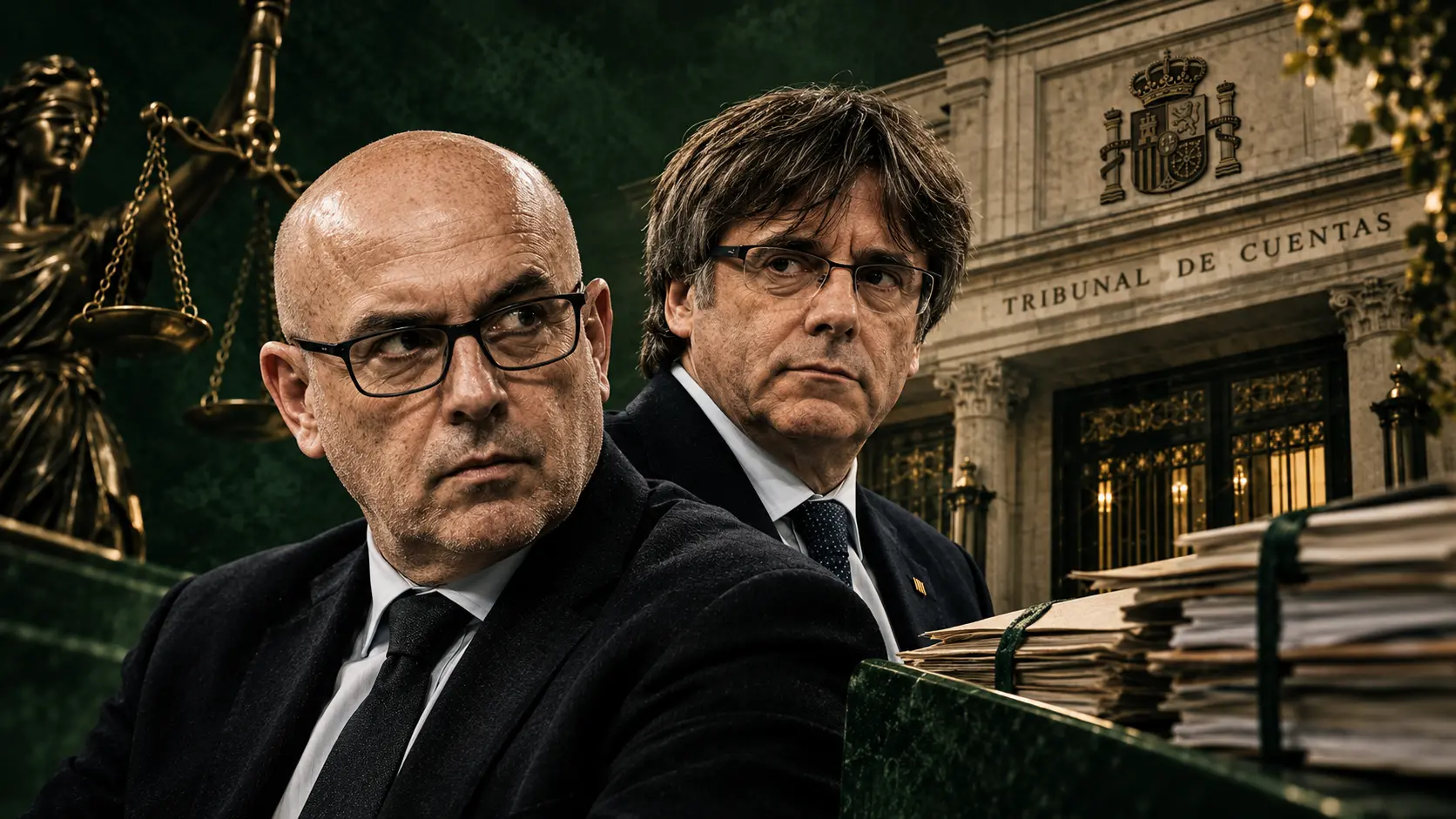Boye y Puigdemont ante el Tribunal de Cuentas
